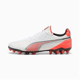 Adult's Football Boots Puma King Ultimate Mg White-0