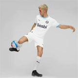 Men's Short-sleeved Football Shirt Puma Girona FC visitante 23/24 White-8