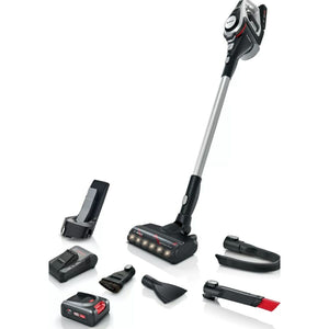 Cordless Vacuum Cleaner BOSCH BCS8224WA Black Red Steel-0