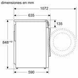 Washer - Dryer BOSCH WNG244A0ES 1400 rpm 10 kg 9 kg 6 Kg-12
