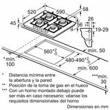 Gas Hob Balay 3ETG664RB-5