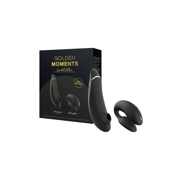 Couples Massager Womanizer Golden Black-0