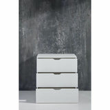 Chest of drawers Trelleborg White 78 x 40  x 80 cm-1