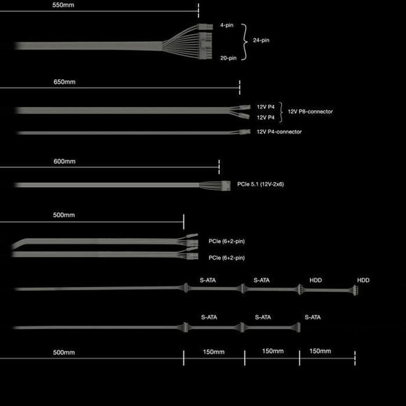 Power supply Be Quiet! BP025EU ATX 650 W 80 Plus Gold-20