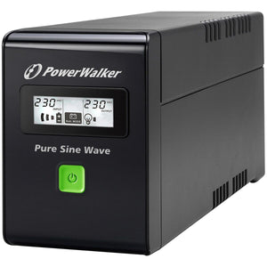 Uninterruptible Power Supply System Interactive UPS Power Walker VI 800 SW FR 480 W-0