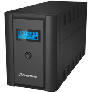 Uninterruptible Power Supply System Interactive UPS Power Walker VI 1200 SHL FR 600 W-0