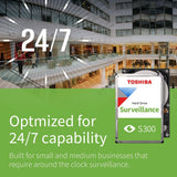 Hard Drive Toshiba S300 3,5" 6 TB-5