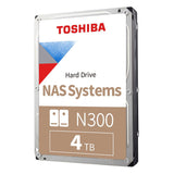 Hard Drive Toshiba N300 3,5" 4 TB HDD-0