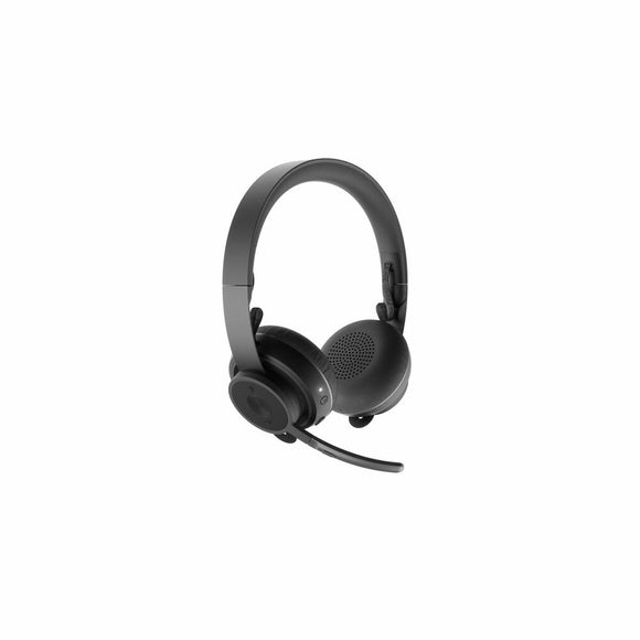 Bluetooth Headset with Microphone Logitech 981-000914 Black Graphite-0