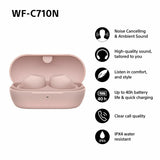 Headphones Sony WF-C710NP Pink-2