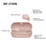 Headphones Sony WF-C710NP Pink-1