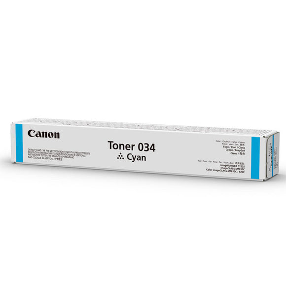 Original Toner Canon 034 Cyan-0