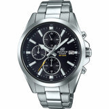 Men's Watch Casio EFV-560D-1AVUEF Silver Black (Ø 44 mm)-0