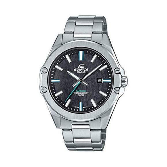 Men's Watch Casio  EFR-S107D-1AVUEF Black Grey Silver-0