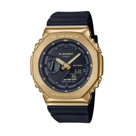 Unisex Watch Casio G-Shock OAK METAL COVERED - Gold Black (Ø 44,5 mm)-0