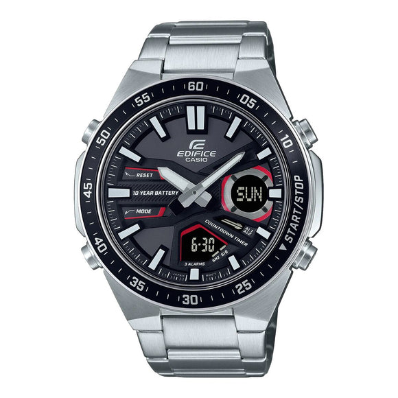 Men's Watch Casio EFV-C110D-1A4VEF Silver-0