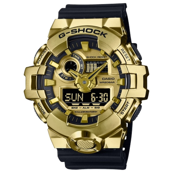 Men's Watch Casio G-Shock GM-700G-9AER Black Golden-0