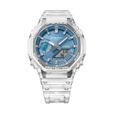Men's Watch Casio G-Shock BRIGHT METALLIC - LIGHT BLUE (Ø 44,5 mm)-5