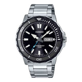 Men's Watch Casio DIVER 100M - BLACK (Ø 44,5 mm)-0