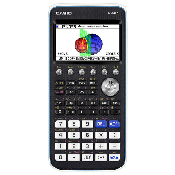 Scientific Calculator Casio FX-CG50 White Black-0