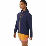 Women's Sports Jacket Asics Fujitrail WaterProof Dark blue-7