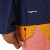 Women's Sports Jacket Asics Fujitrail WaterProof Dark blue-3