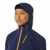 Women's Sports Jacket Asics Fujitrail WaterProof Dark blue-2