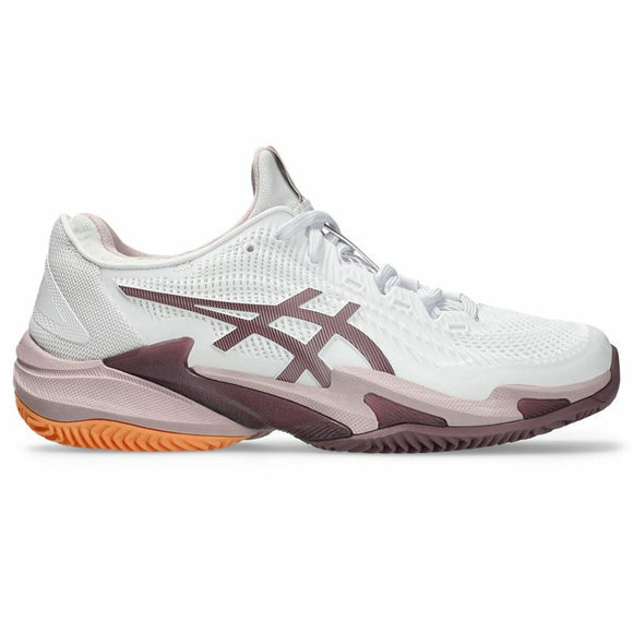 Women's Tennis Shoes Asics Court Ff 3 Clay White-0