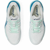 Women's Tennis Shoes Asics Gel-Resolution 9 Clay Mujer White-5