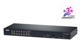 Aten KVM Switch KH1516AI-AX-G USB PS/2 VGA Black