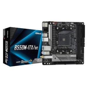 Motherboard ASRock B550M-ITX/ac AMD AM4 AMD B550 AMD-0