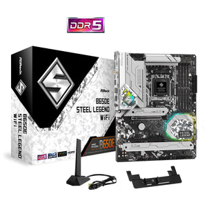 Motherboard ASRock B650E Steel Legend WiFi AMD AM5 AMD AMD B650-0