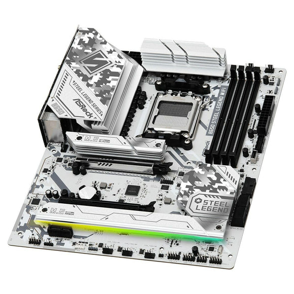 Motherboard ASRock B650 STEEL LEGEND WIFI Intel Wi-Fi 6 AMD B650 AMD AM5-0