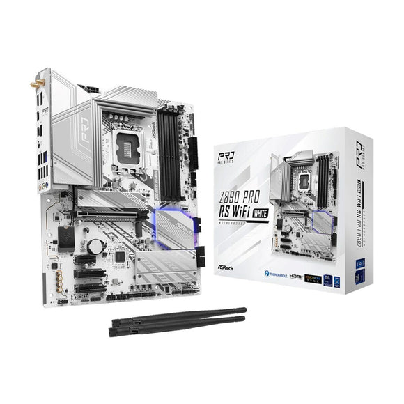 Motherboard ASRock Z890 Pro RS WiFi White LGA 1851 Intel Z890-0