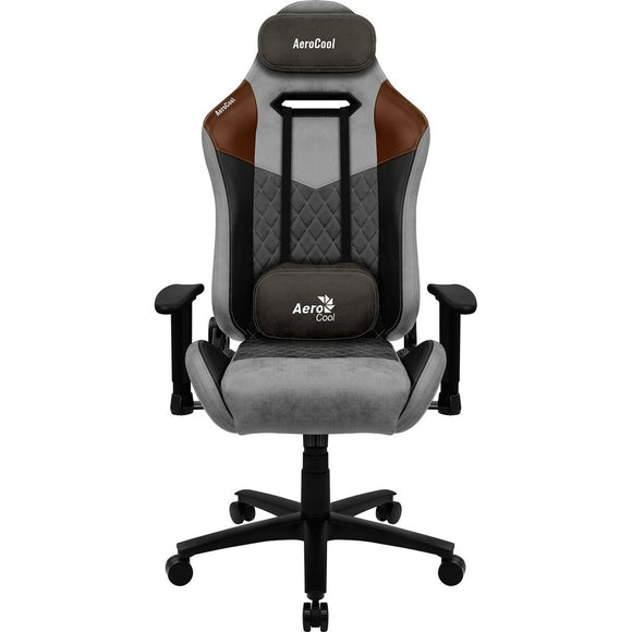 Gaming Chair Aerocool DUKE AeroSuede 180º Black Grey-0