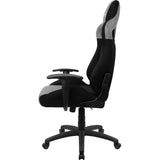 Gaming Chair Aerocool EARL AeroSuede 180º Black Grey-4
