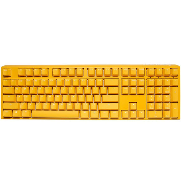 Wireless Keyboard Ducky DKON2108ST-SUSPDYDYYYC1 Yellow Monochrome QWERTY-0