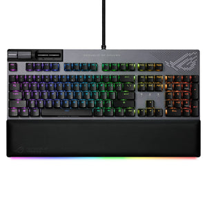 Gaming Keyboard Asus ROG Strix Flare II Animate Spanish Qwerty Black Grey-0