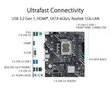 Motherboard Asus ASUCMPH610MK0 LGA 1700-42