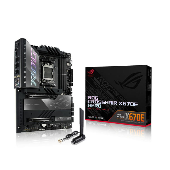 Motherboard Asus ROG CROSSHAIR X670E HERO Intel Wi-Fi 6 AMD X670 AMD AM5-0