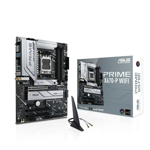 Motherboard Asus PRIME X670-P WIFI Intel Wi-Fi 6 AMD AMD X670 AMD AM5-0