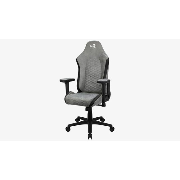 Gaming Chair Aerocool Crown AeroSuede Black Grey-0