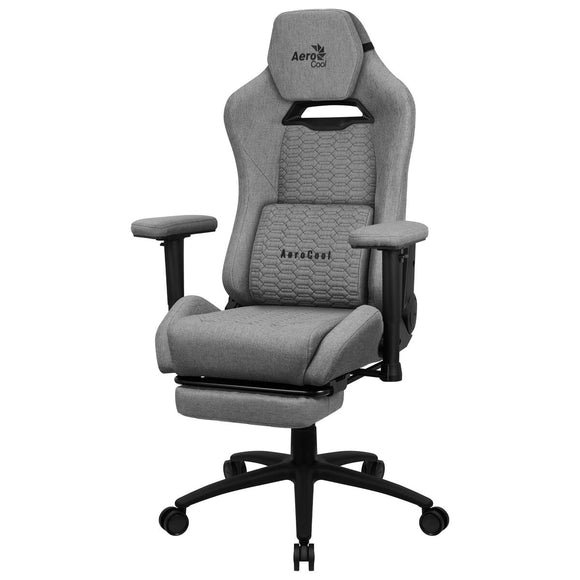 Gaming Chair Aerocool AEROROYAL-ASH-GREY Black Grey-0