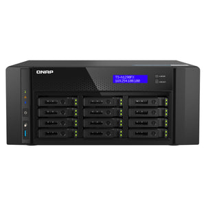 NAS Network Storage Qnap TS-H1290FX-7232P-64G Black-0
