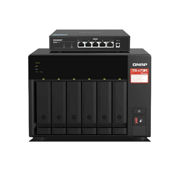 NAS Network Storage Qnap TS-673A-SW5T-0
