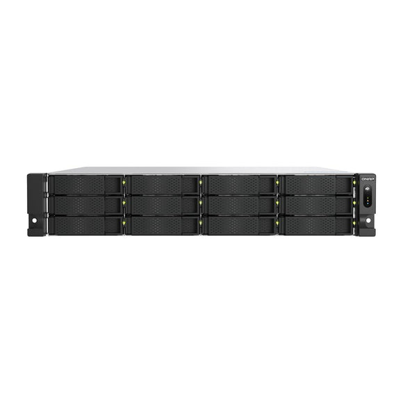 QNAP 12-Bay Experience exceptional enterprise performance | TS-H1277AXU-RP-R7-32G | AMD Ryzen 7 | 7000 | 32 GB | UDIMM DDR5-0