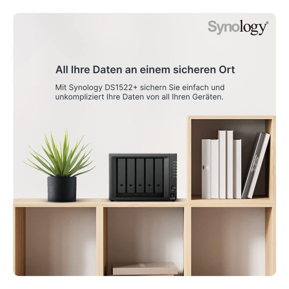 SYNOLOGY DS1522+ Desktop 5-BAY R1600 DC-0