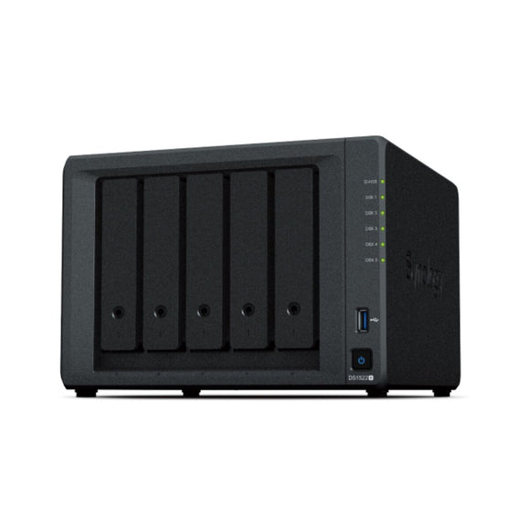 NAS Network Storage Synology DS1522+ Black AMD Ryzen R1600-0