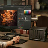 NAS Network Storage Synology DS1525+ Black AMD Ryzen V1500B-1