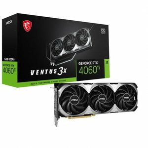 Graphics card MSI GeForce RTX 4060 Ti VENTUS 3X OC Geforce RTX 4060 Ti 16 GB GDDR6-0